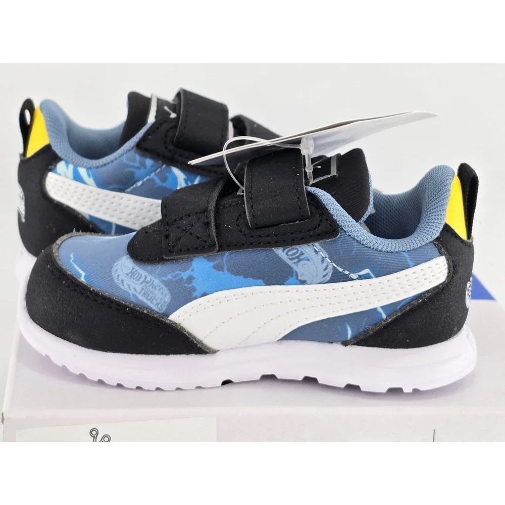 Puma R78 Lightwin Hw 2 V Inf Kids 5C Blue Hot Wheels Monster Trucks - NEW
